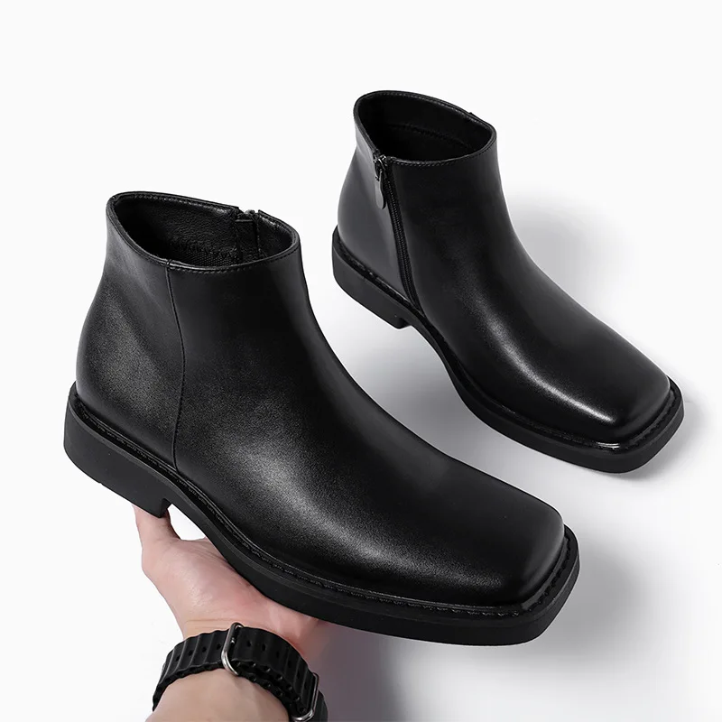 Men'S Shoes Hey Dude - Black New Fashion Men Casual Leather
