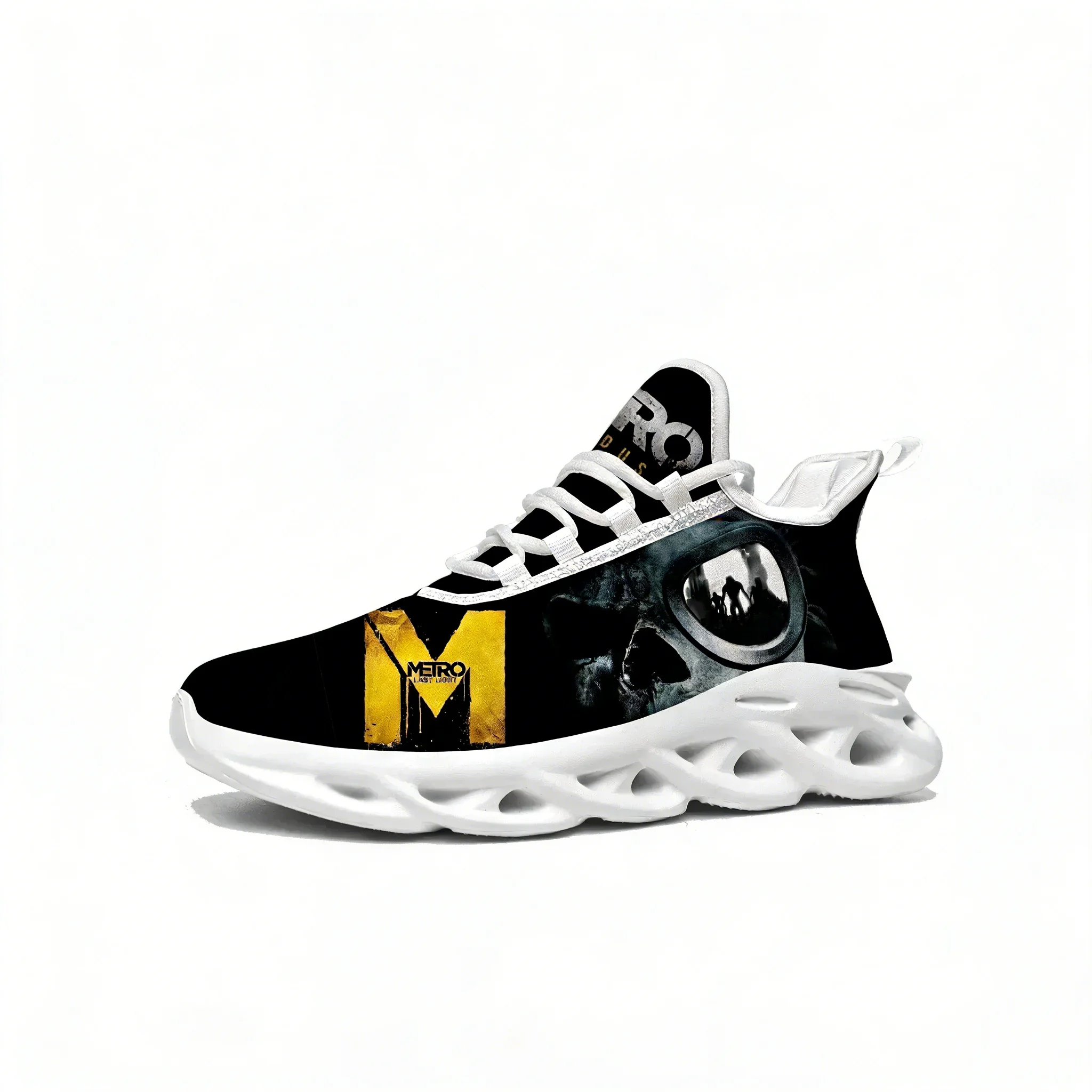 Men Shoes Metro - Metro Exodus Sneakers Cartoon Game Mens