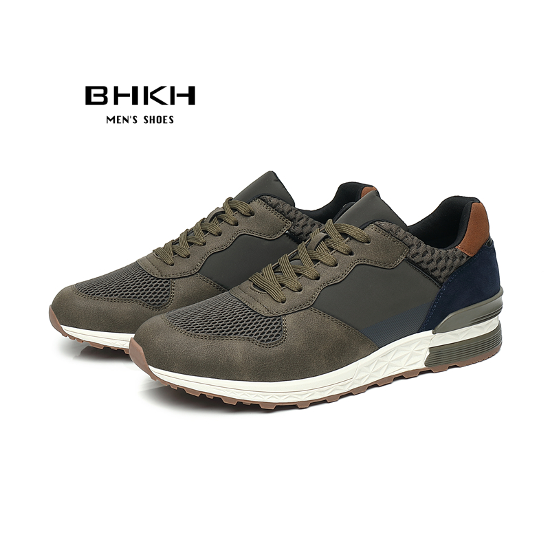 Men Shoes Zegna - KNBR Casual Sneakers Men Trainers Leather