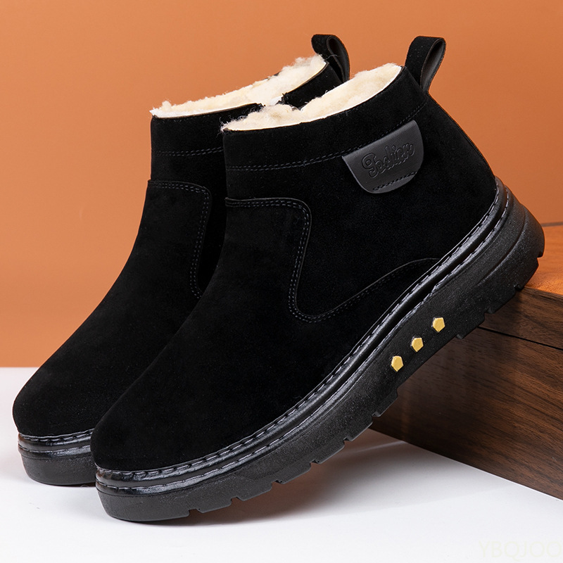Men'S Shoes Height Increase - Winter new high top thick snow