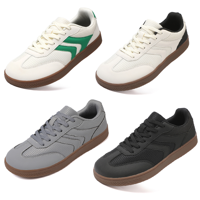 Men'S Shoes Zero Drop - Wide Toe Shoes Unisex Artificial Leather