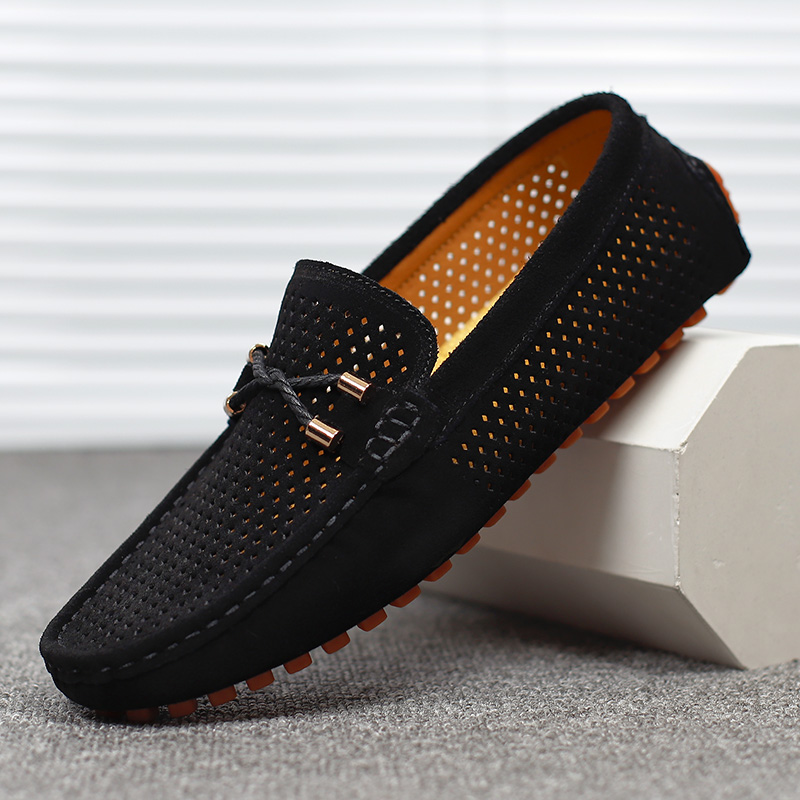 Men'S Shoes Hey Dude - Fashion Suede Mens Casual Shoes Genuine