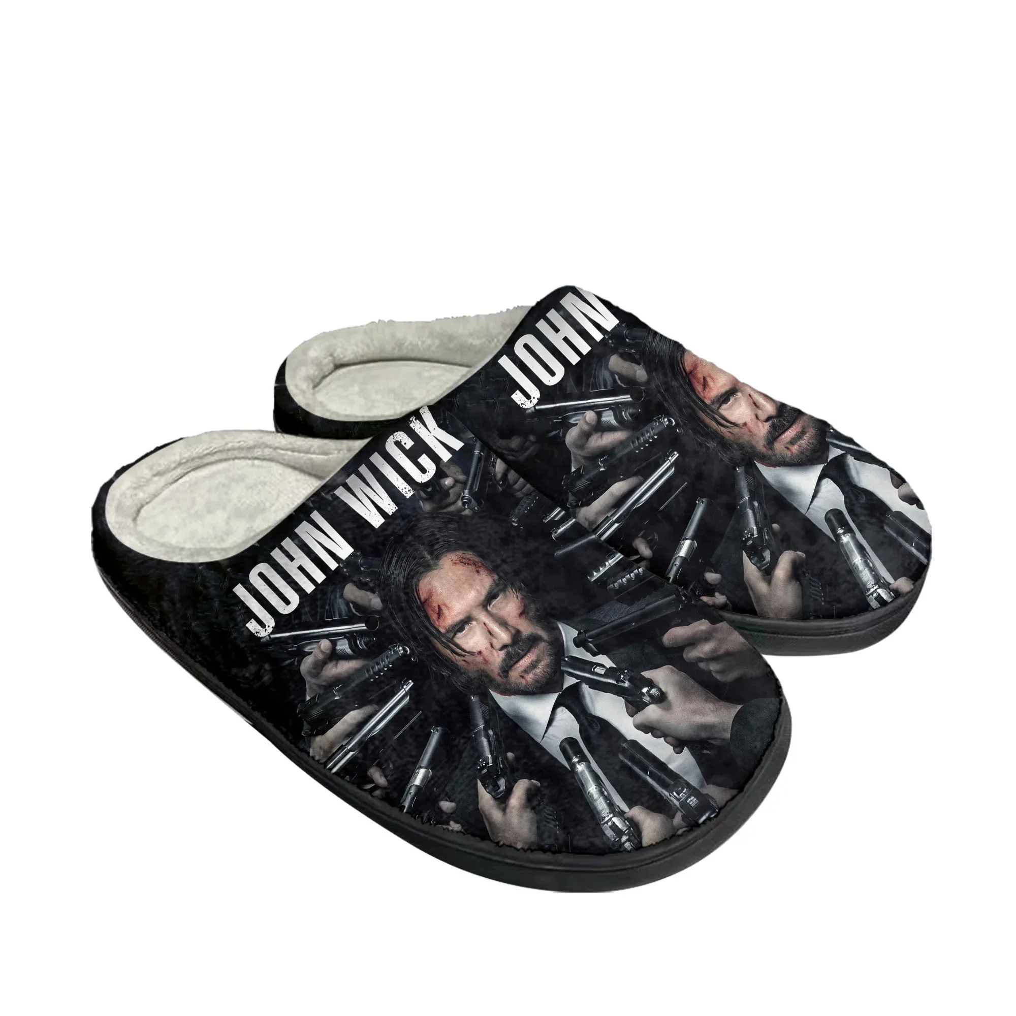 Men Shoes For Winter - John Wick Keanu Reeves Home Cotton