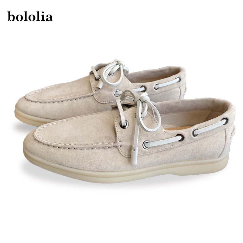 Men'S Shoes Hey Dude - High Quality Genuine Leather Flats Shoes