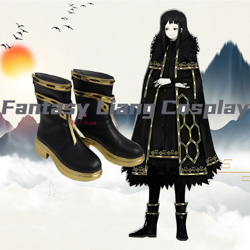 Men Shoes Japan - Game Library Of Ruina Zena Cosplay