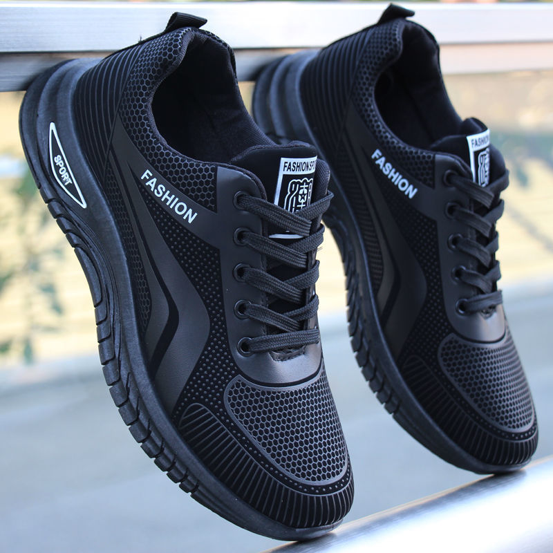 Men Shoes Zegna - Men's Casual Sneakers New Breathable Sports