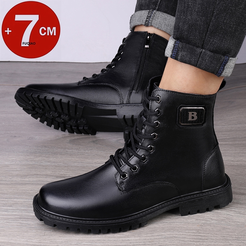 Men's Genuine Leather Elevator - Men'S Shoes Hey Dude recension och pris
