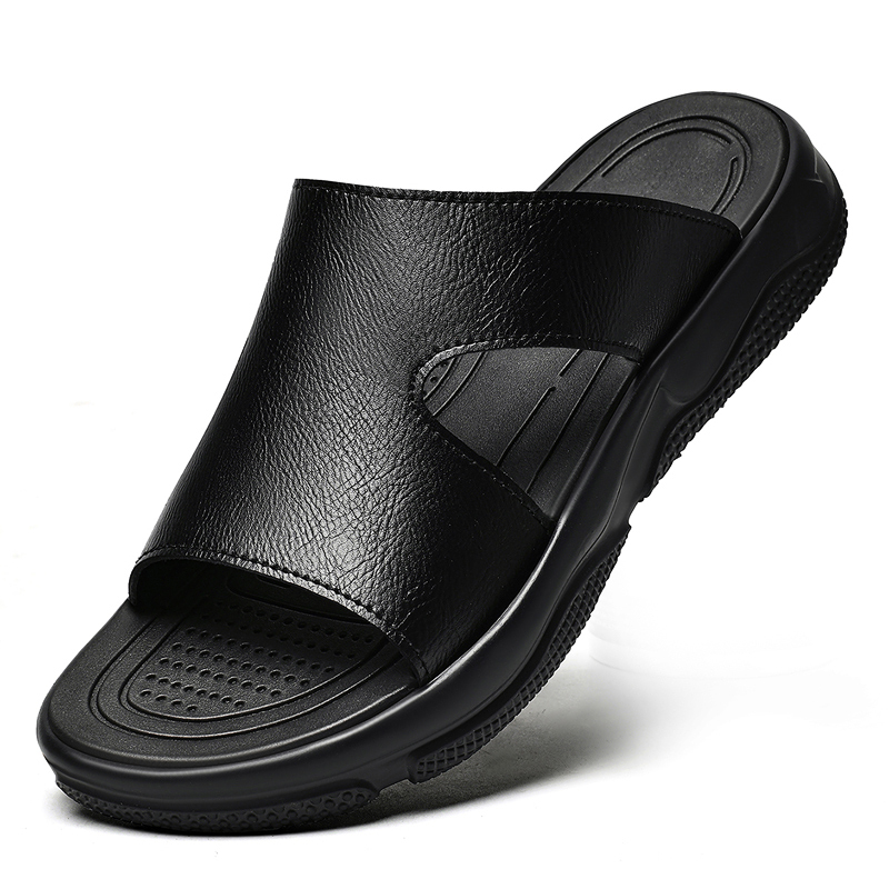 Men's Leather Slide Sandals No - Men'S Shoes Hey Dude recension och pris