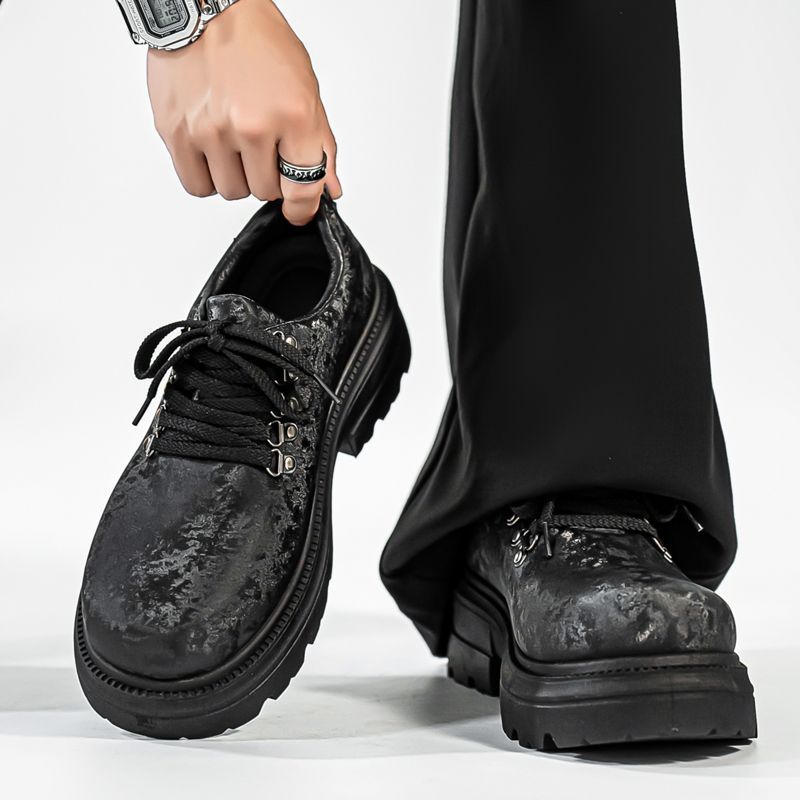 Winter Men Retro British Style - Men'S Shoes Height Increase recension och pris