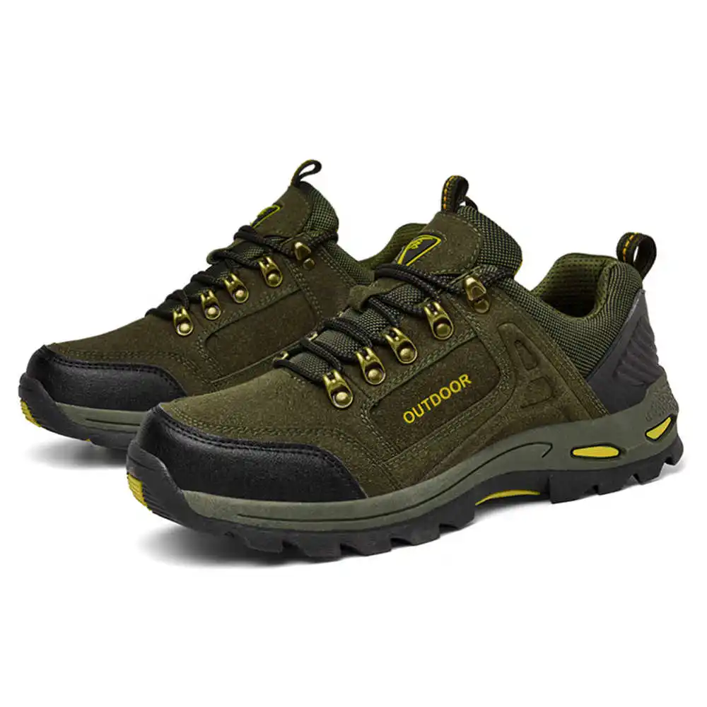 Non-slip Lace Up Hiking Tennis - Men Shoes On Clearance recension och pris