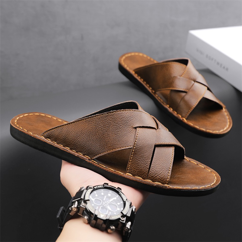 Genuine Leather Men Casual San - Men'S Shoes Hey Dude recension och pris