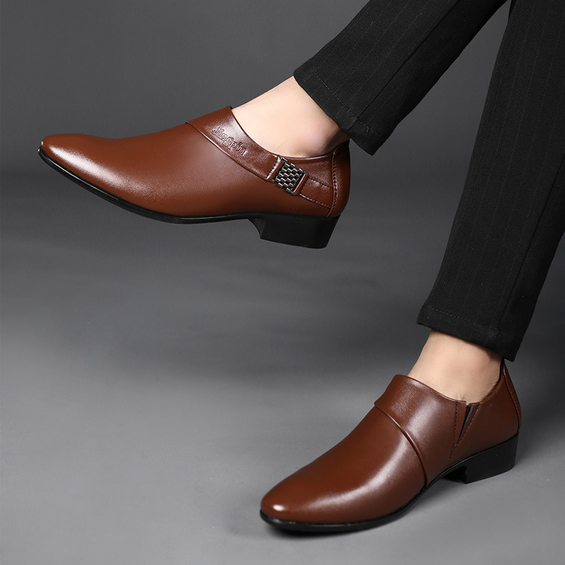 Men PU Leather Shoes Formal Dr - Men Shoes Official recension och pris