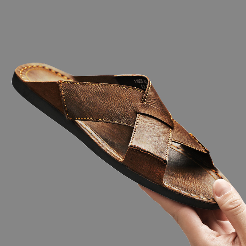 Fashion Genuine Leather Men Sl - Men'S Shoes Hey Dude recension och pris