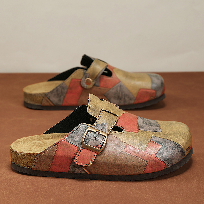 Unisex Cork Closed Toe Slipper - Men Shoes On Sale recension och pris