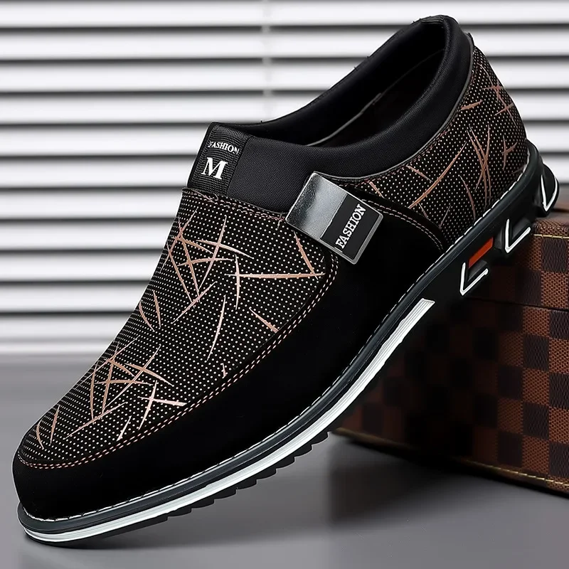 Luxury Men Leather Shoes Busin - Men Shoes Official recension och pris