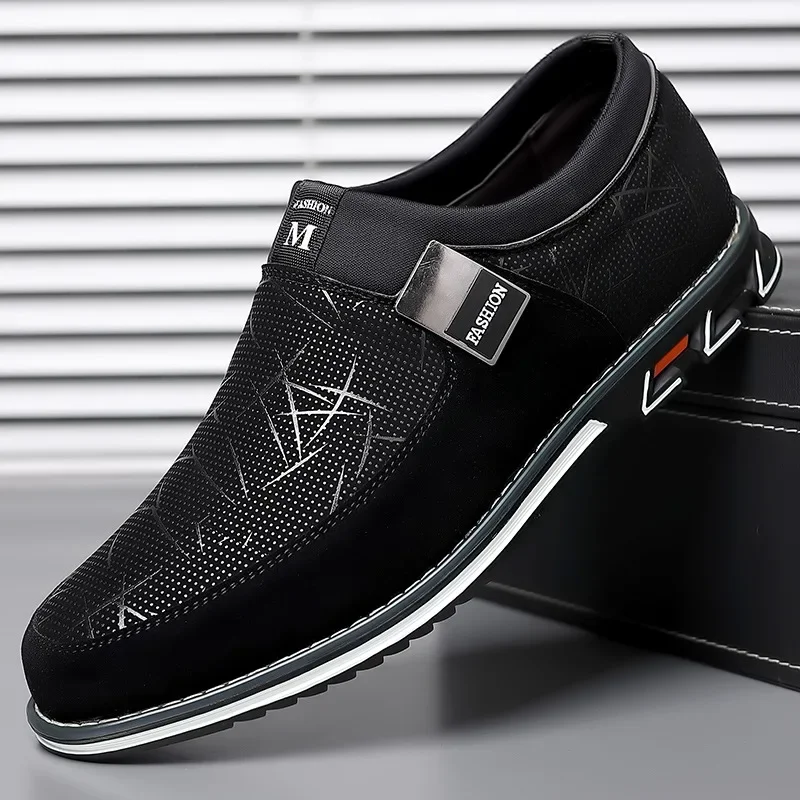 Luxury Men Leather Shoes Busin - Men Shoes Official recension och pris