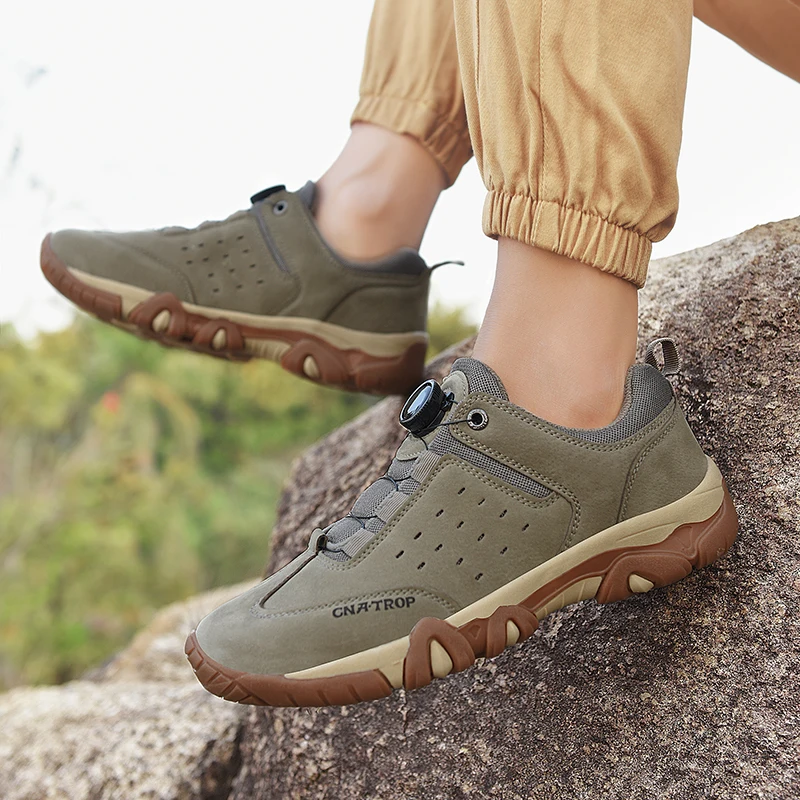 Rotating Lace Buckle Hiking Sh - Men Shoes Zegna recension och pris