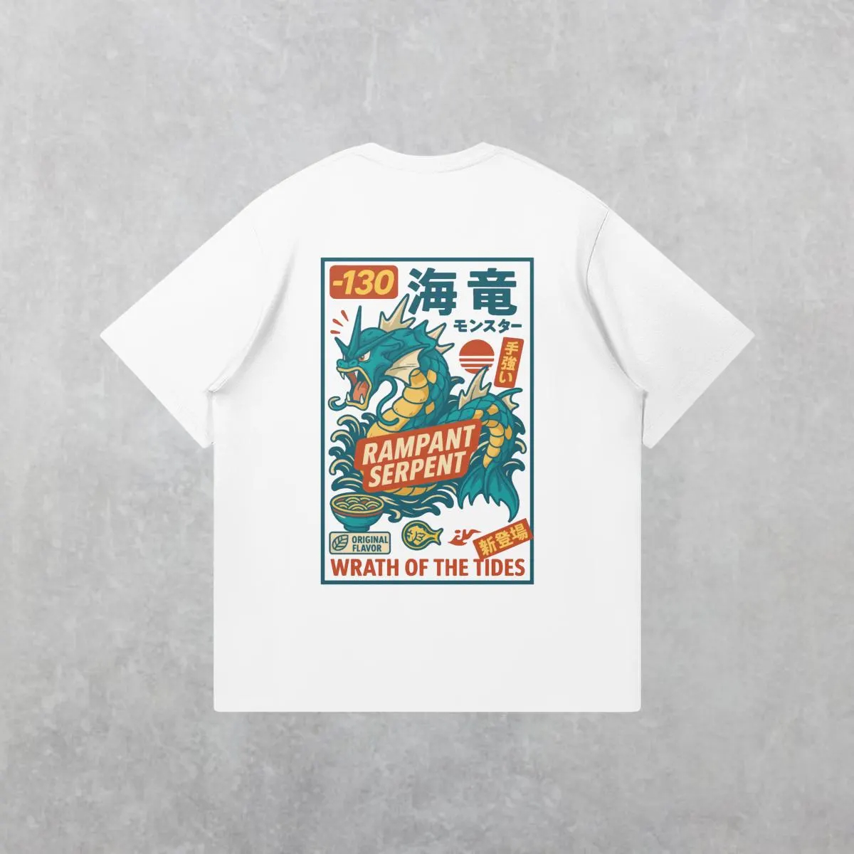 Anime Pokémon Gyarados T-shirt - Men Shoes Japan recension och pris