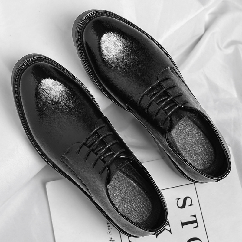 Men's Thick-Soled Low-Cut Busi - Men Shoes Official recension och pris