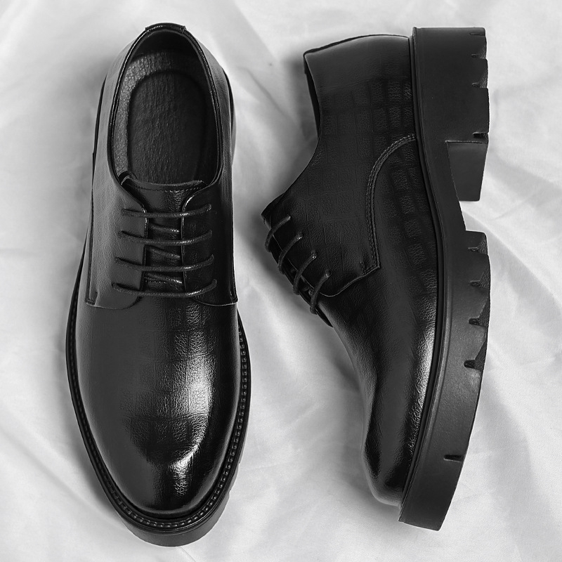 Men's Thick-Soled Low-Cut Busi - Men Shoes Official recension och pris