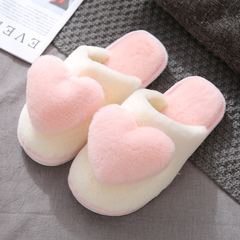 Winter Warm Heart Pattern Cott - Men Shoes For Winter recension och pris