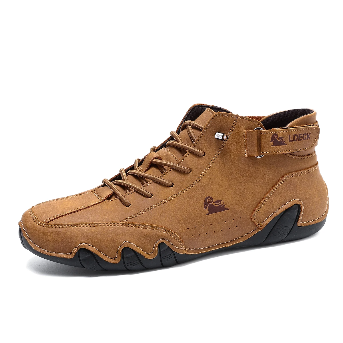 Men's Genuine Leather Shoes An - Men'S Shoes Hey Dude recension och pris