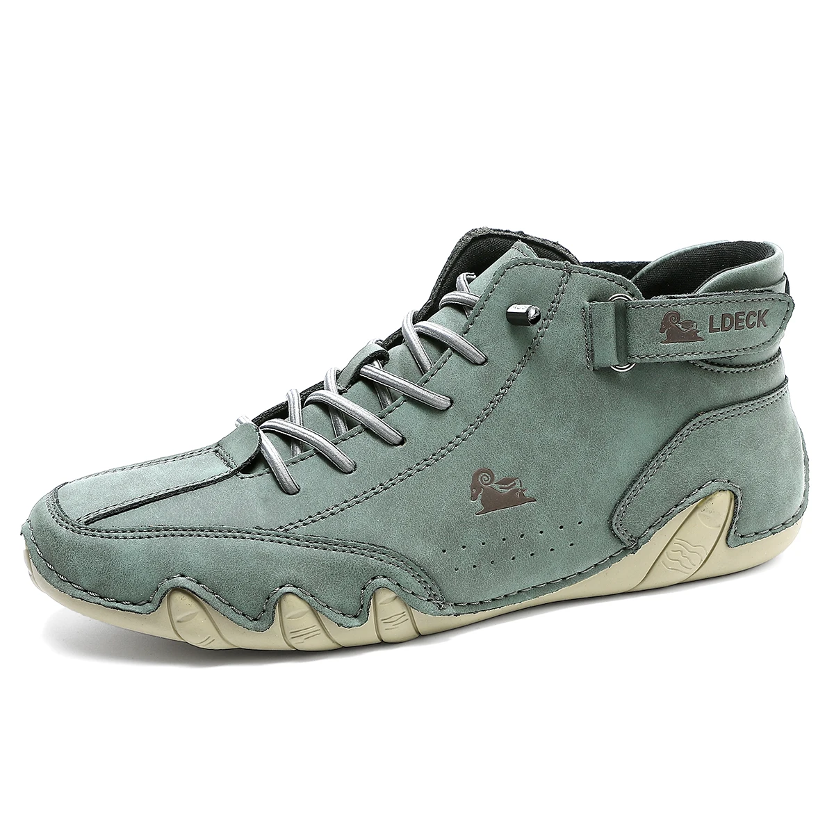 Men's Genuine Leather Shoes An - Men'S Shoes Hey Dude recension och pris