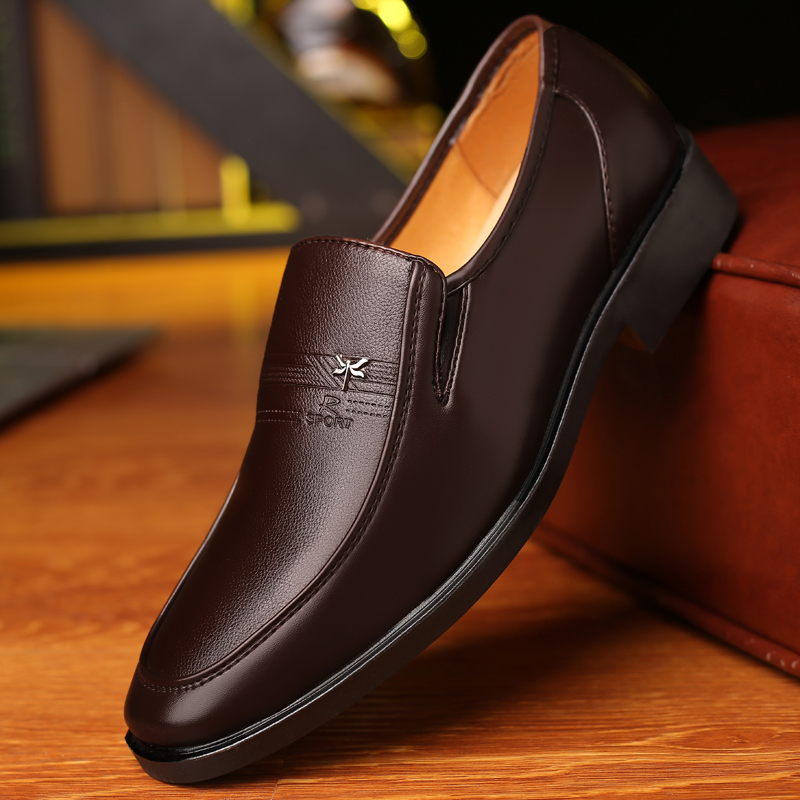 Leather Shoes Men's Business S - Men Shoes Official recension och pris