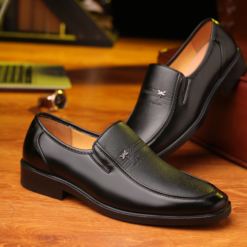 Leather Shoes Men's Business S - Men Shoes Official recension och pris