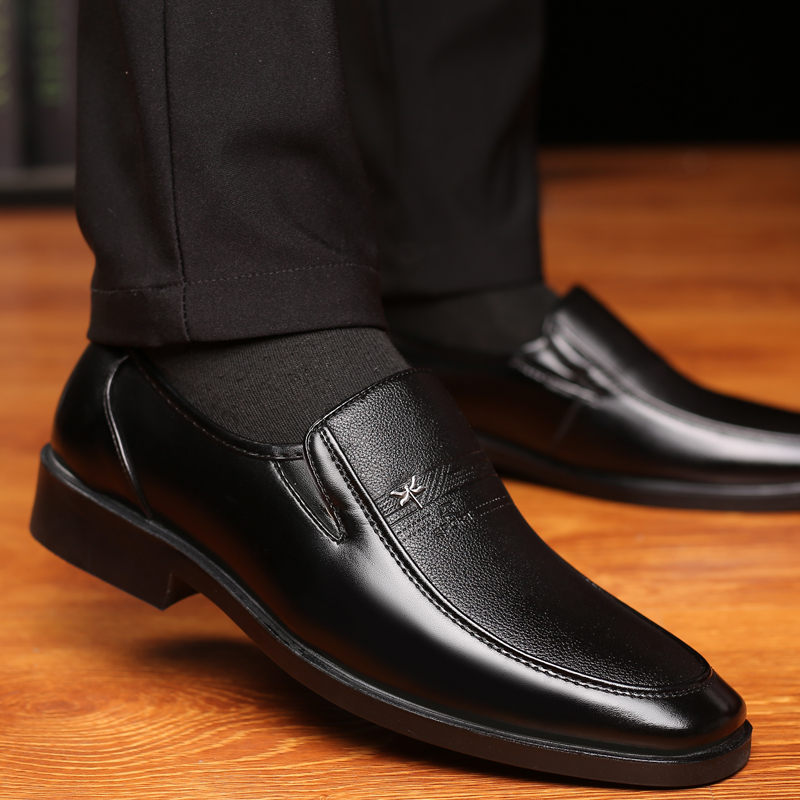 Leather Shoes Men's Business S - Men Shoes Official recension och pris