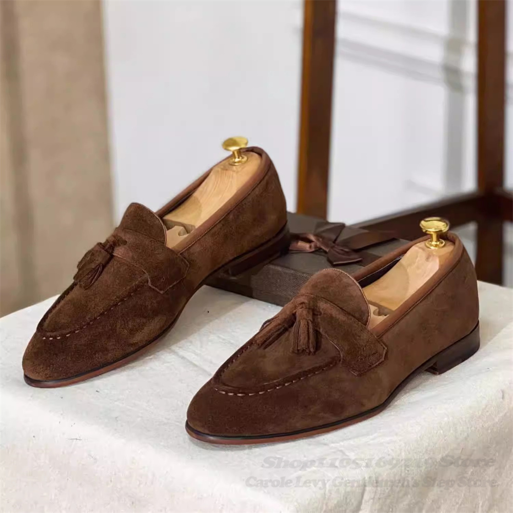 Brown Leather Shoes for Men Ca - Men'S Shoes Hey Dude recension och pris