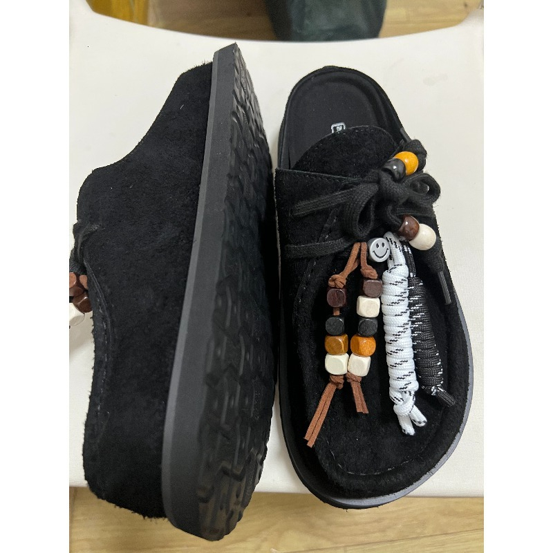 Women Men Clogs Cow Suede Leat - Loafer Slip On Men recension och pris