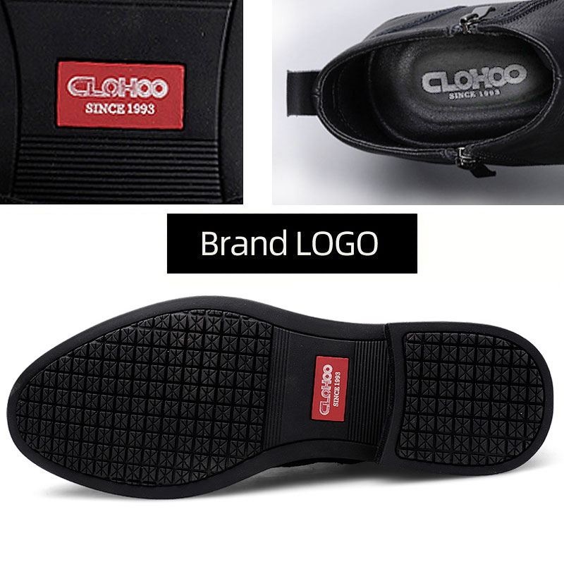 CLOHOO Handmade Men's Boots Bu - Men'S Shoes Hey Dude recension och pris
