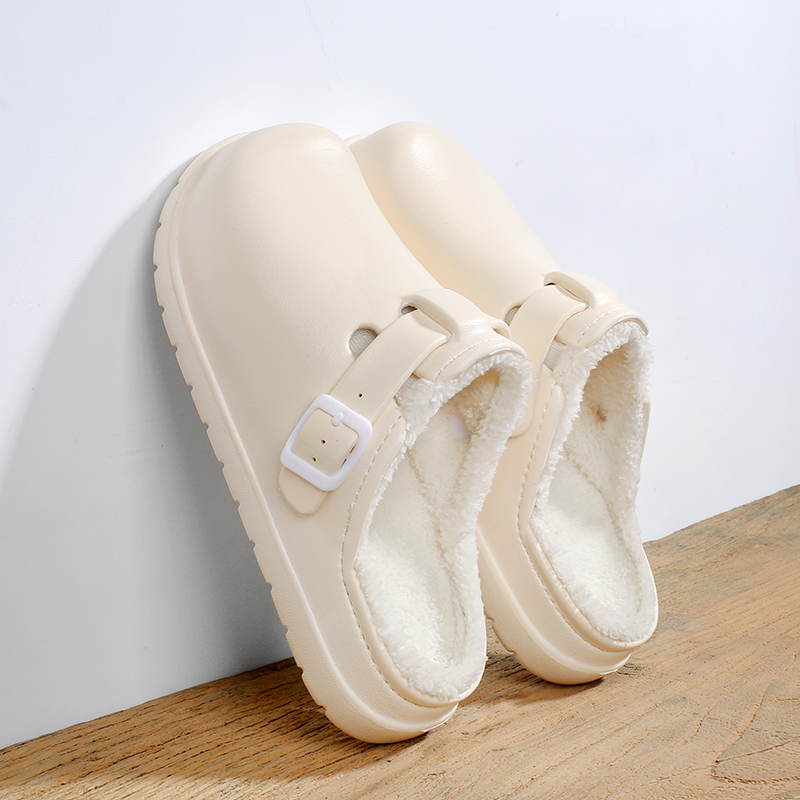 Women Thick Sole EVA Slippers  - Men Shoes For Winter recension och pris