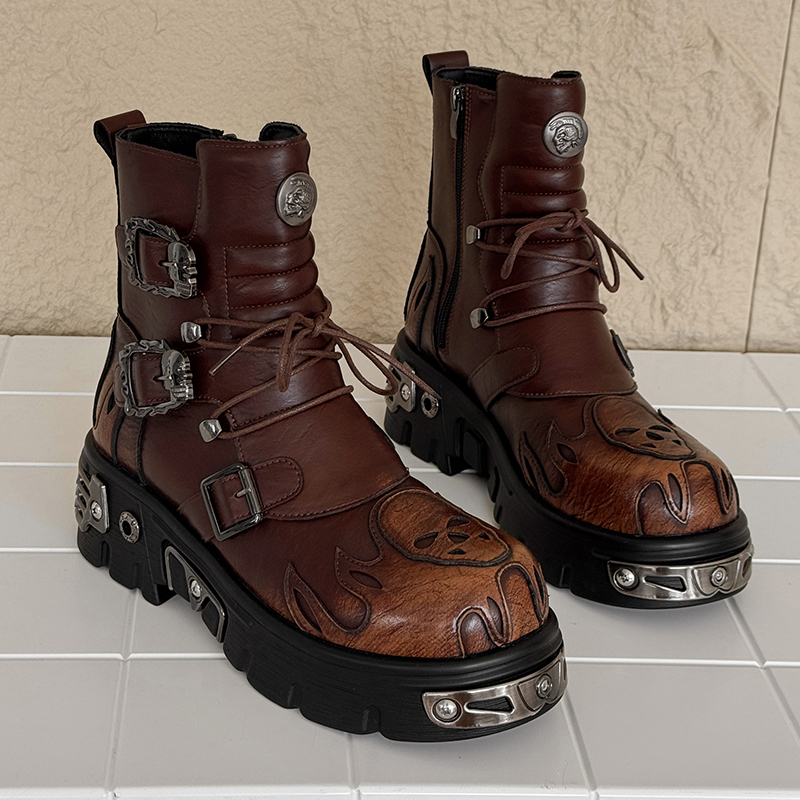 Men Height Increasing Punk Sty - Men'S Shoes Height Increase recension och pris