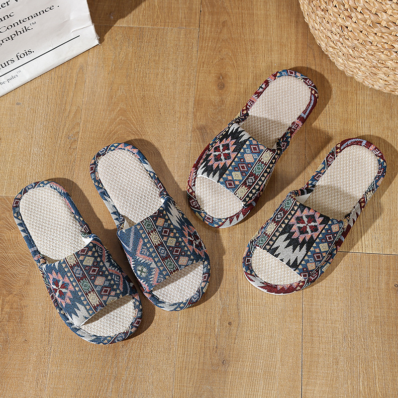 Natural Linen Sandals For Wome - Men Shoes On Sale recension och pris