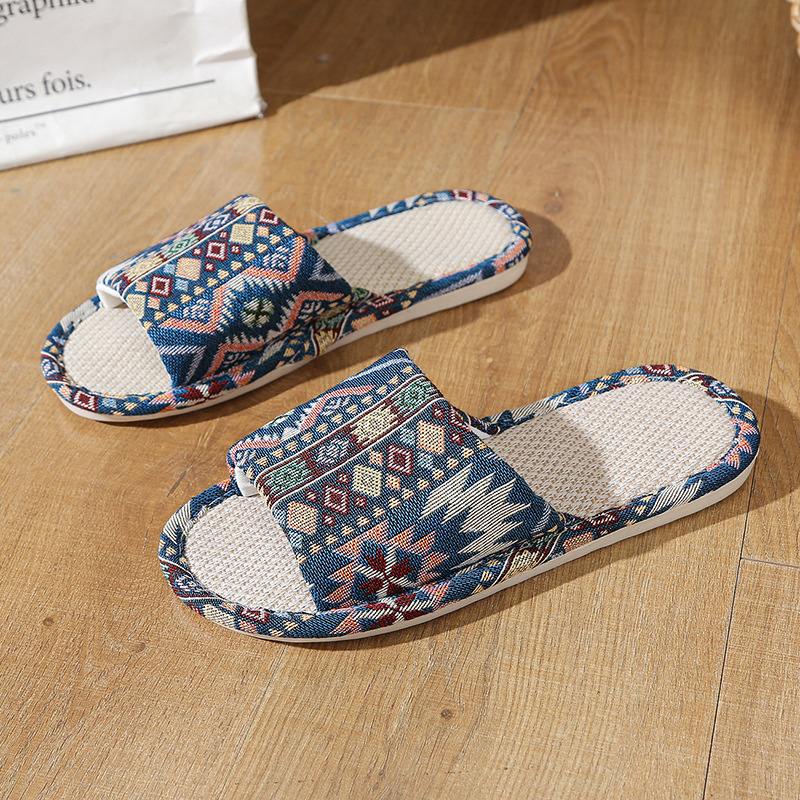 Natural Linen Sandals For Wome - Men Shoes On Sale recension och pris