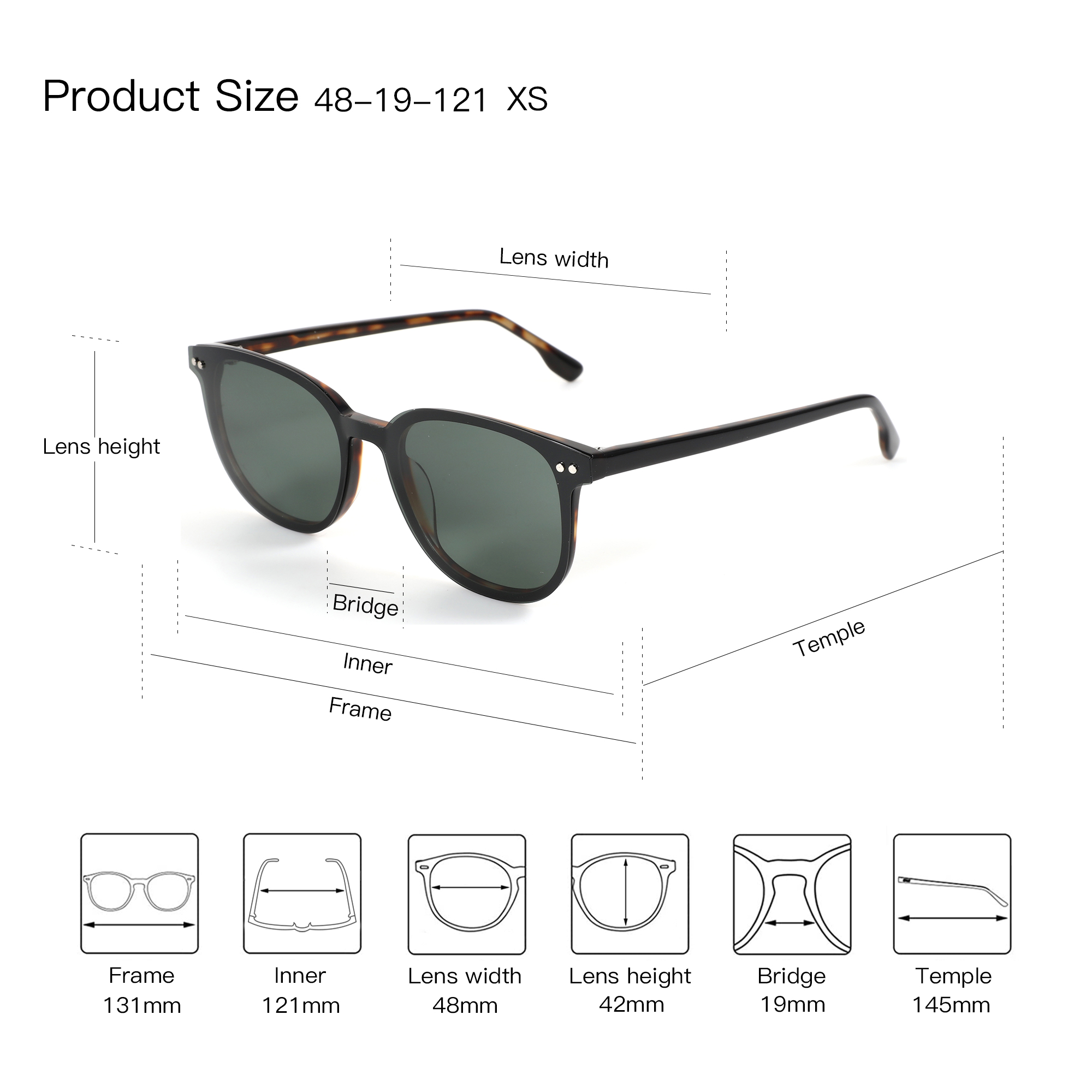 ZENOTTIC Square Acetate Magnet - Men Shoes Zegna recension och pris