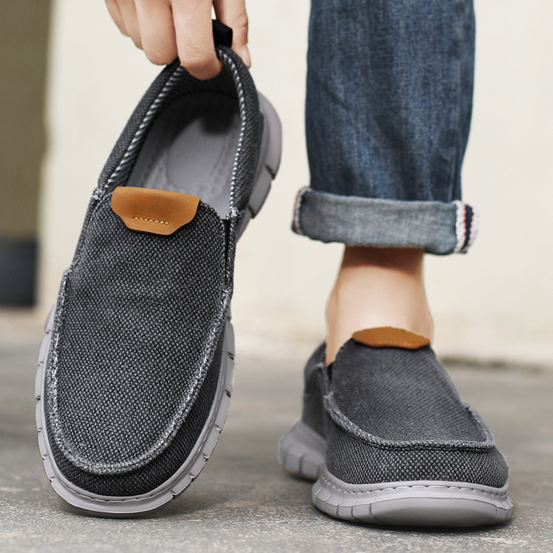 Summer Breathable Sneakers Men - Loafer Slip On Men recension och pris